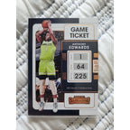 Anthony Edwards - 2021-22 Panini Contenders #5 - Bronze, Game Ticket