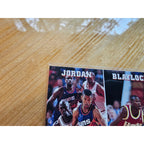Michael Jordan 1993-1994 NBA Hoops #289 - League Leaders Steals - Stockton