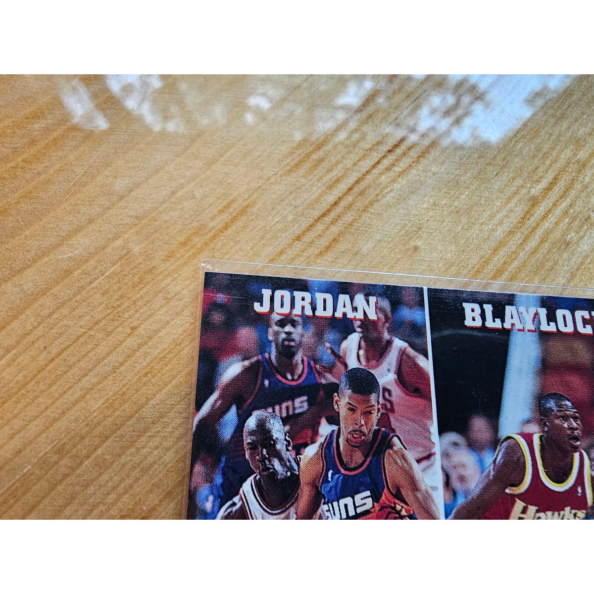 Michael Jordan 1993-1994 NBA Hoops #289 - League Leaders Steals - Stockton
