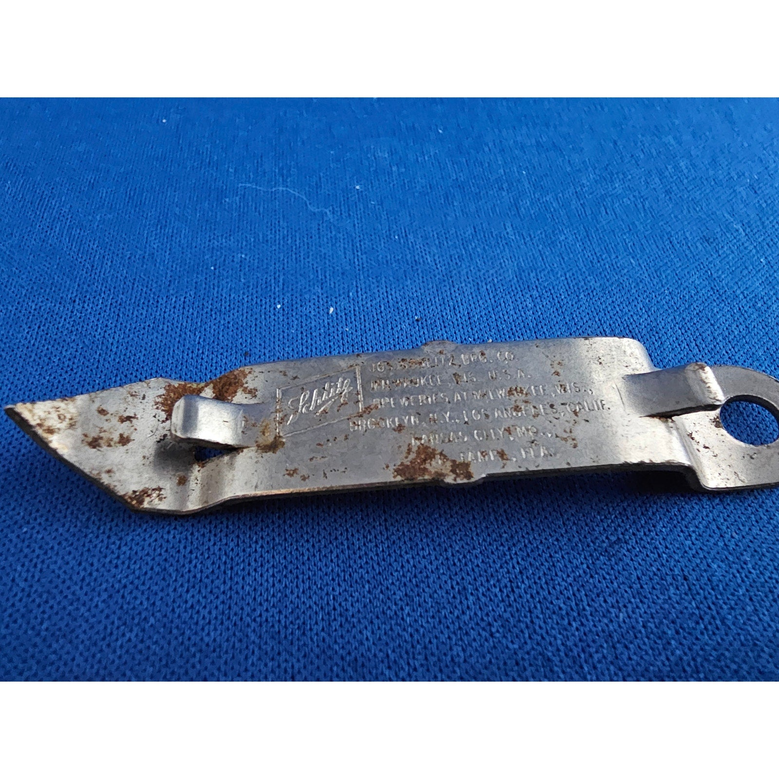 Vintage Schlitz Beer Bottle Opener - Milwaukee - 3-1/2"