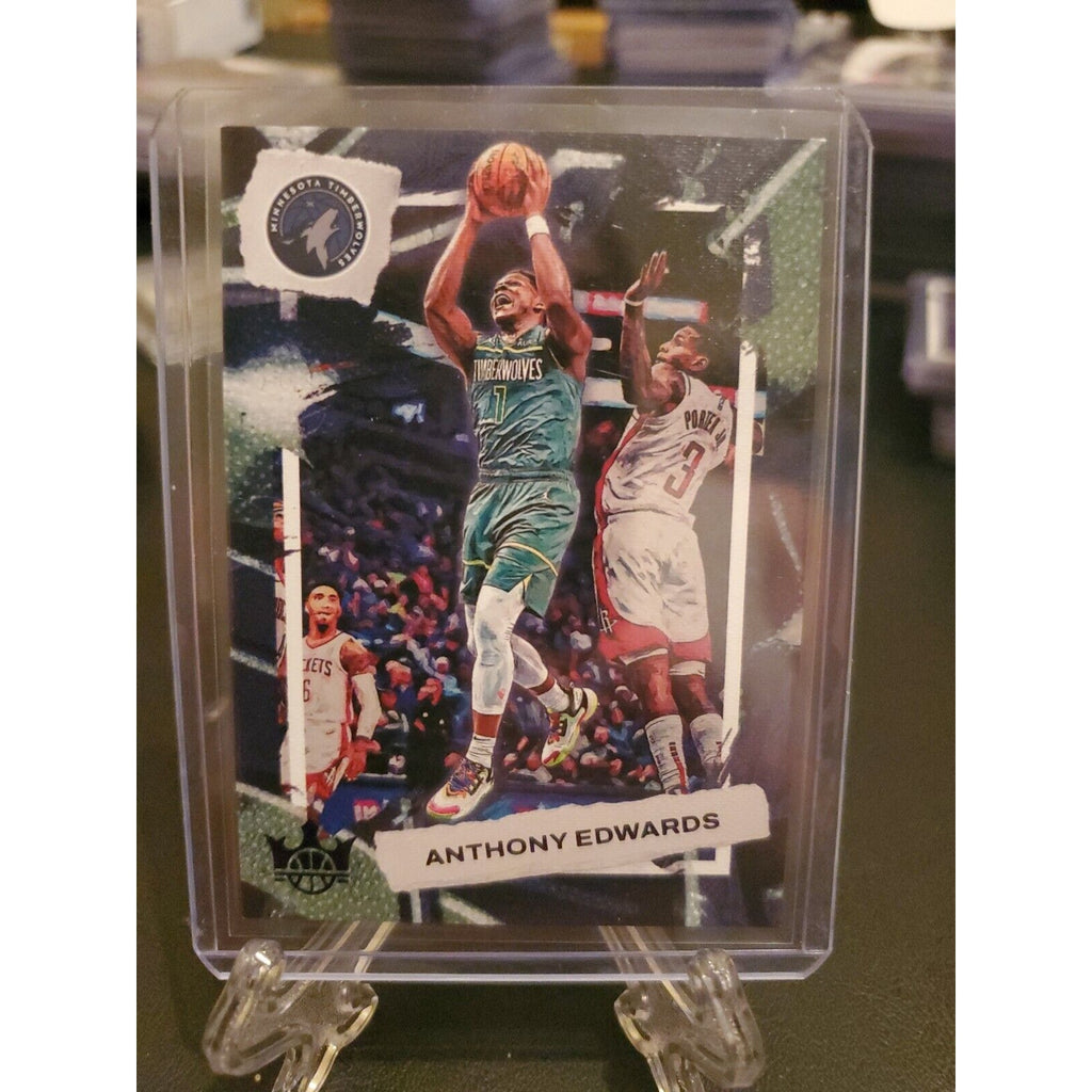 Anthony Edwards 2022-23 Panini Court Kings #31 - Violet s/n 47/49