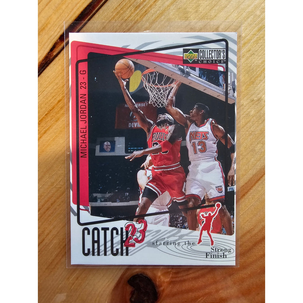 Michael Jordan 1997-1998 Upper Deck Catch 23 #194 - Chicago Bulls - NBA