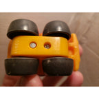 2009 Tonka Lil Chuck & Friends Plastic Toy Orange Car - Hasbro 02911 C-082A