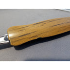 MCM/Vintage Soup Ladle w/Faux Wood Pattern Plastic Handle - 11-1/2"