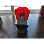 Toy Caterpillar Construction Express Train Set #6454/6455 - Red Dump Car