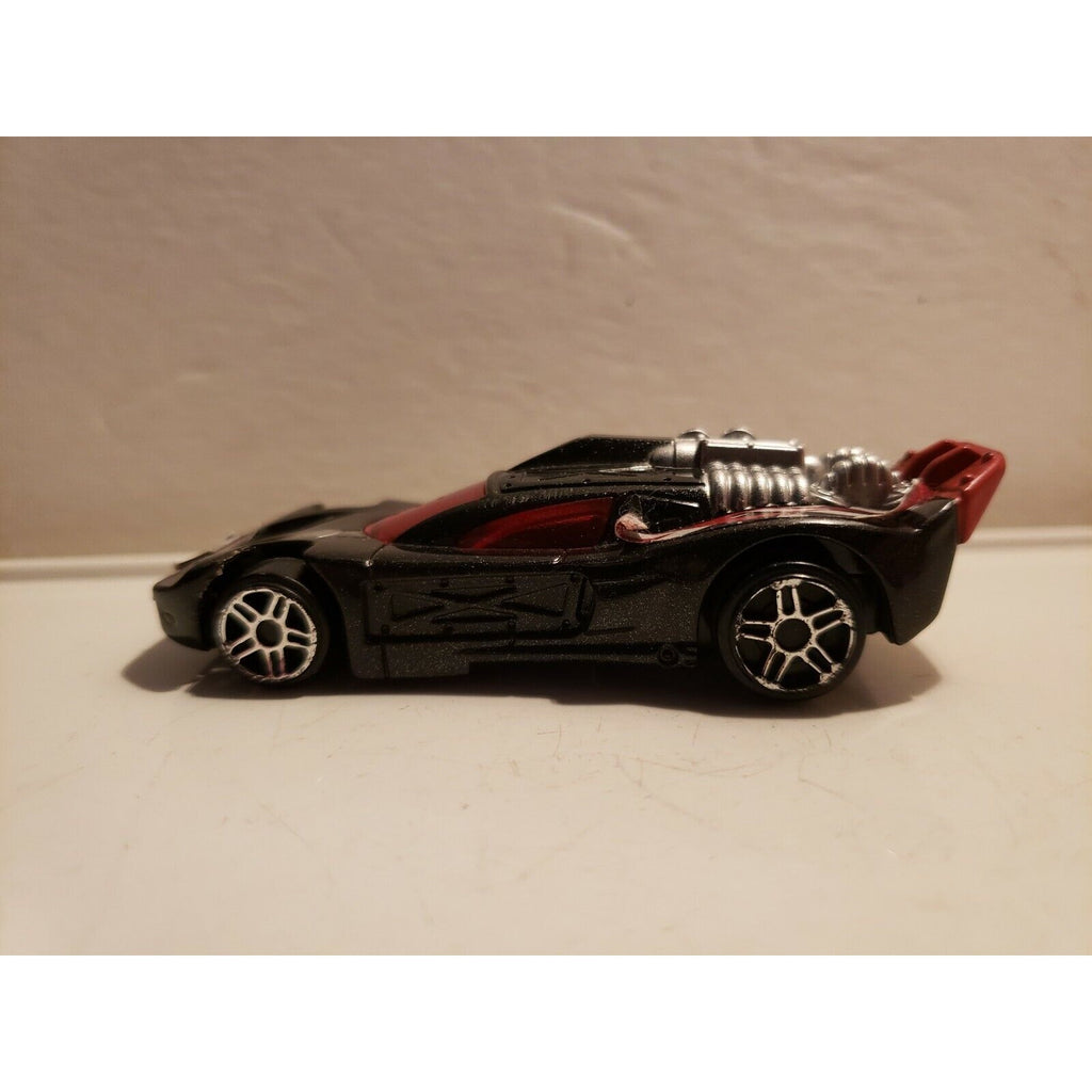 2008 Hot Wheels - Pull Back- McDonalds A5N Black Car - loose