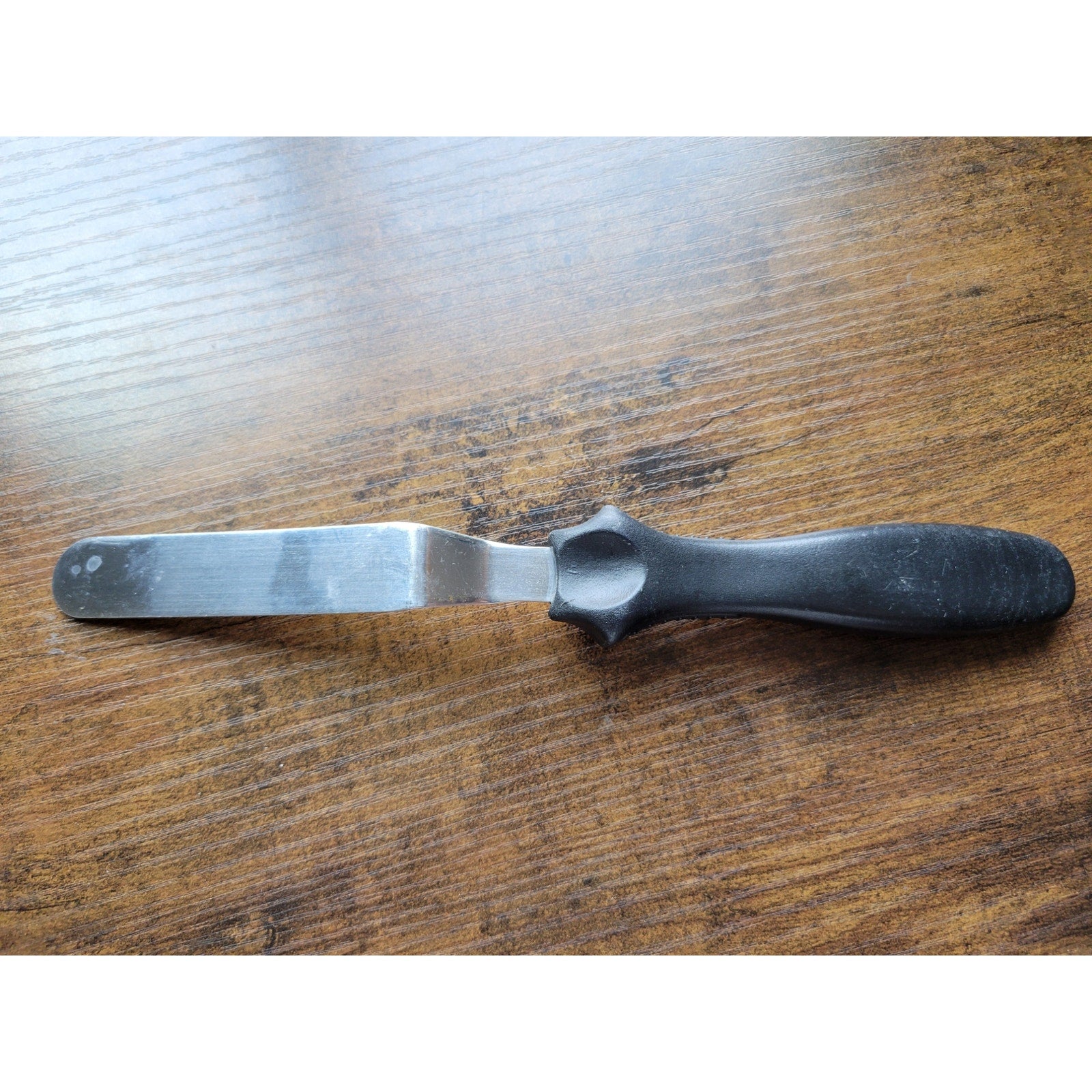 Vintage Wilton Comfort Grip Frosting Spatula - 9" - Black - Japan