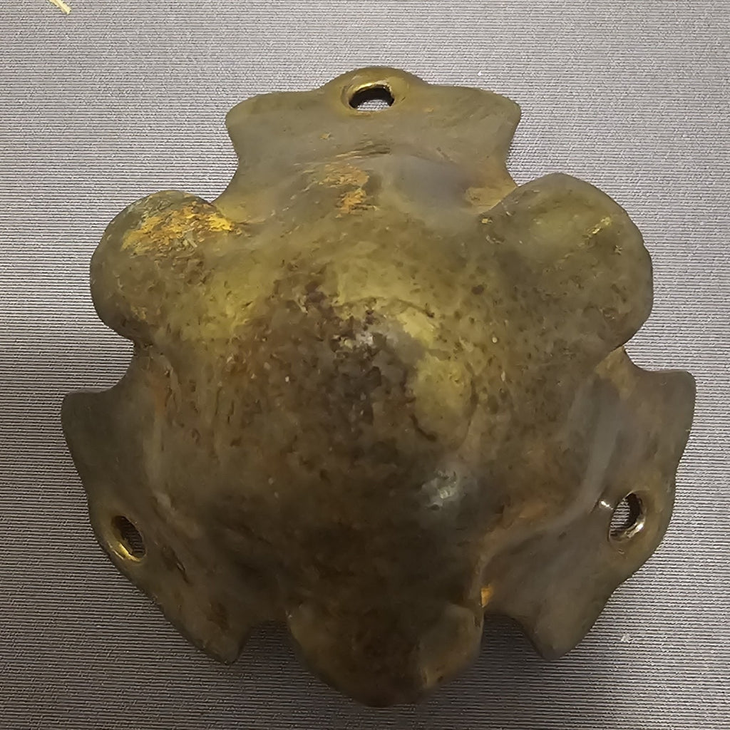 Lot of (4) Antique Brass Steamer Trunk Corners for Restoration