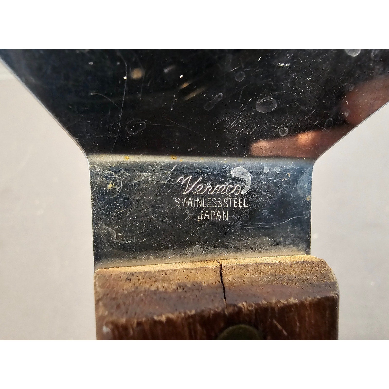 Vintage Vernco Stainless Steel Pie/Cake/Dessert Cutter/Server Serrated Wedge