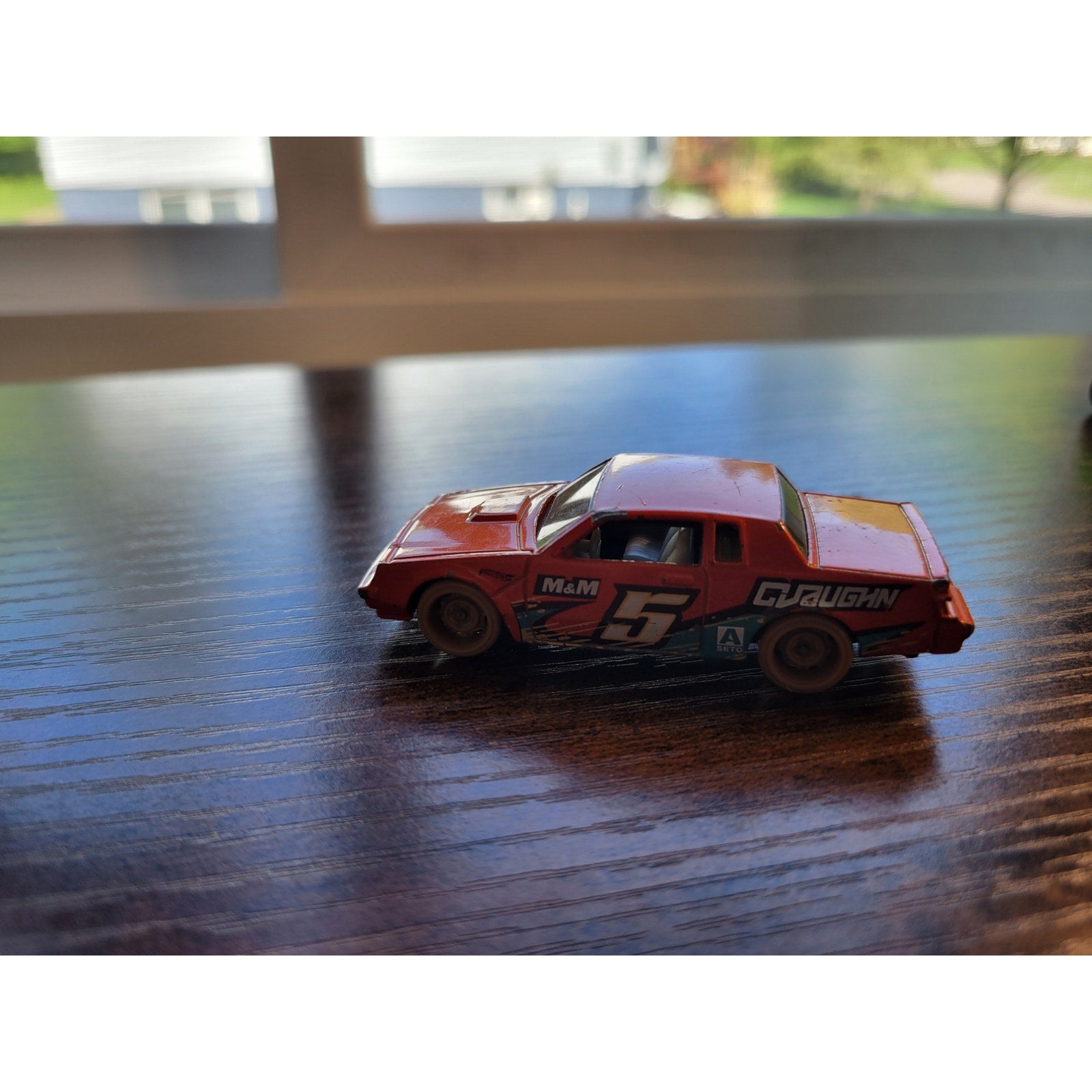 Hot Wheels - Orange NASCAR M&M 5 - K6142 - loose