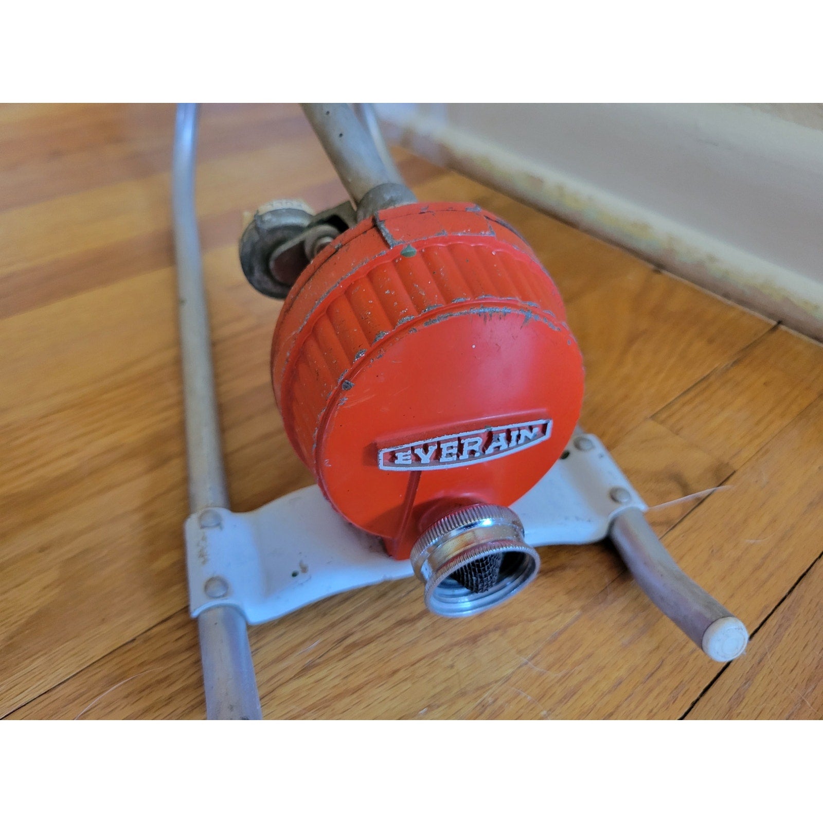 Vintage Everain Lawn Sprinkler Model E55 - Aluminum - Tested & Works