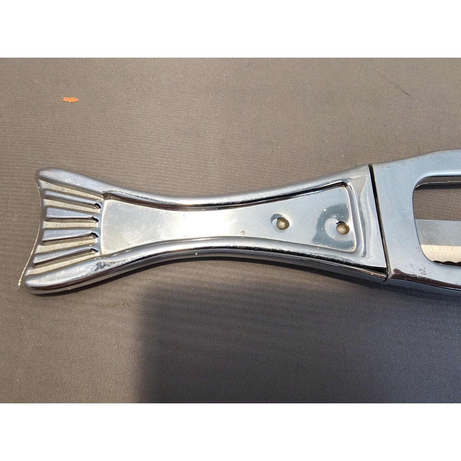 Vintage Imperial Fish Master Scaler with Built-in Knife and Ruler Combo