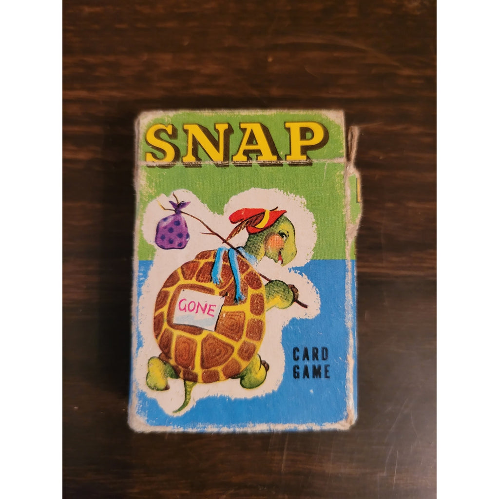 Vintage Whitman No. 5 Snap Mini Game - 45 Cards w/box instructions