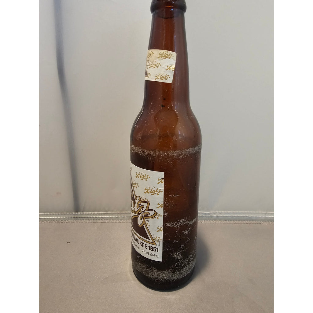 Vintage Blatz Beer Brown 12oz Bottle - La Crosse, WI