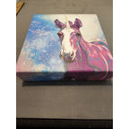 Mini Moo Canvas "Roxie" Print by Valerie Miller from Steel Cow 6"x6"