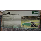 NIB Orbit Model 58322 - Heavy Duty Traveling Sprinkler - Cast Iron Green Tractor