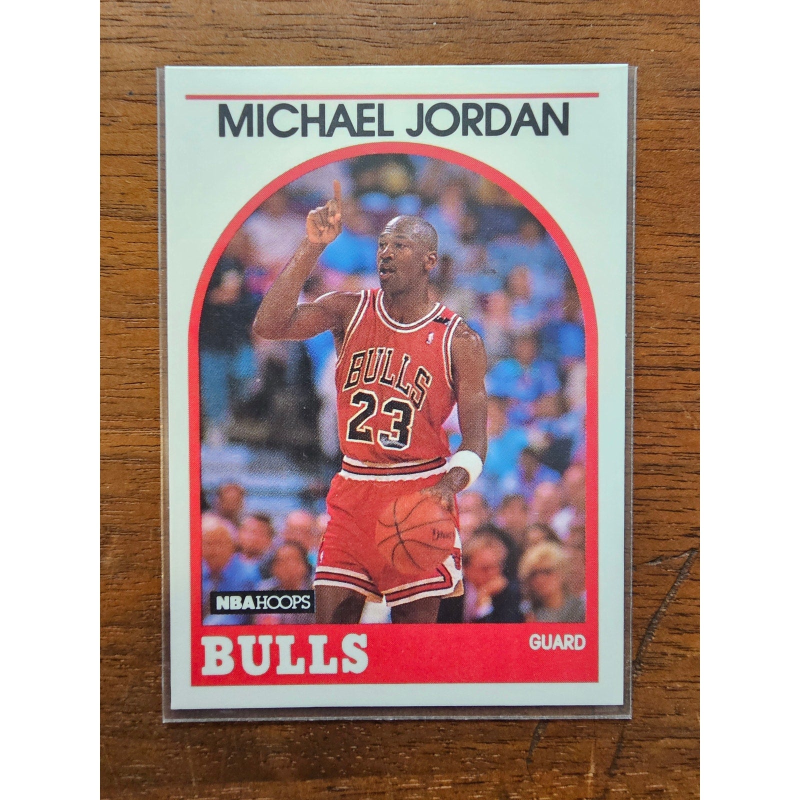 Michael Jordan 1989-1990 NBA Hoops #200 - Chicago Bulls - NBA - Fresh Pull