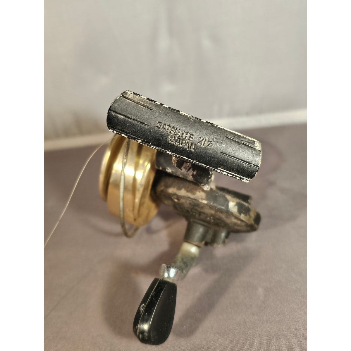 Vintage Keystone Satellite X17 Fishing Reel - Open Faced - Made in Japan