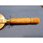 Vintage Bonny Stainless Steel 2-1/4" Pizza Cutter/Wheel w/Wood Handle - 7" long