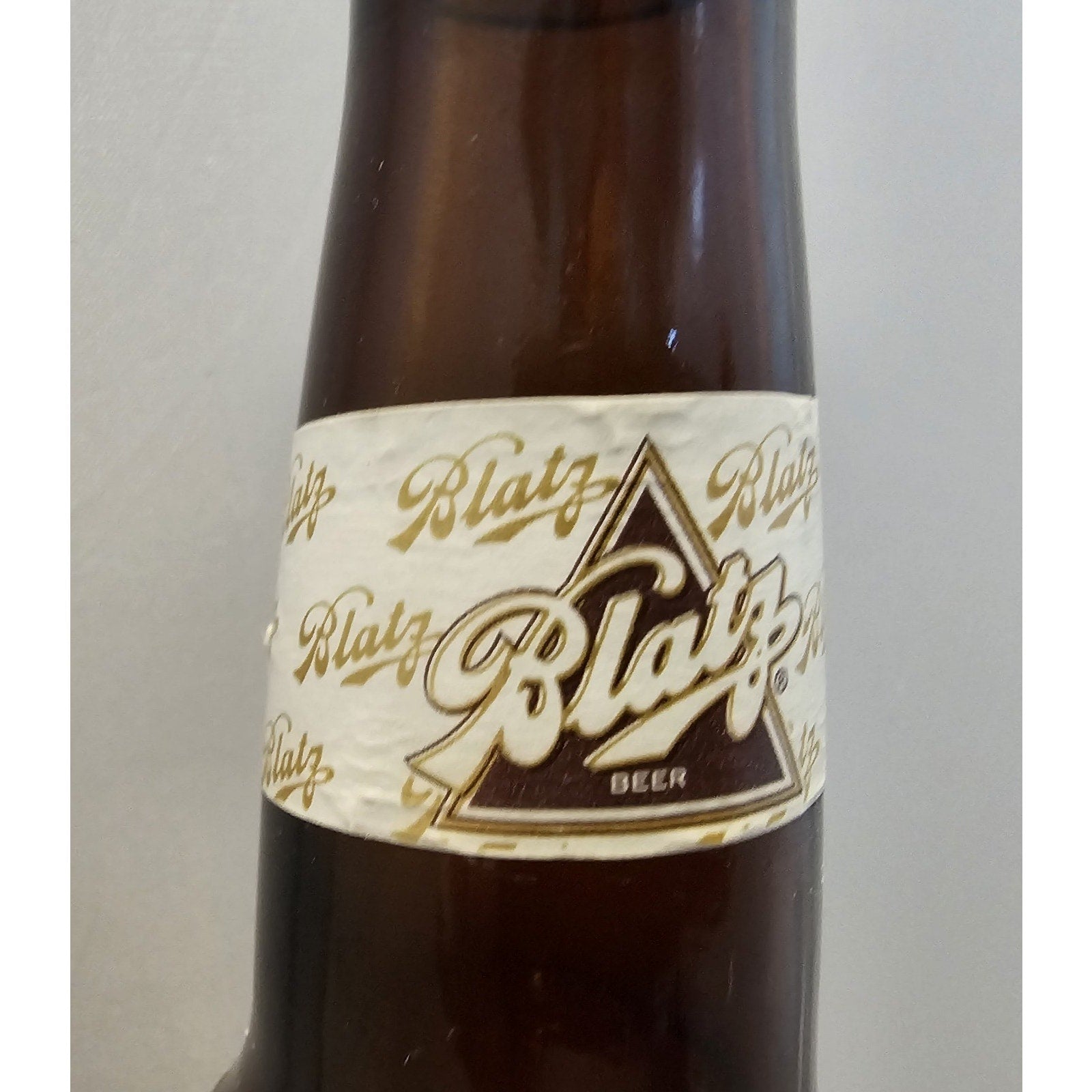 Vintage Blatz Beer Brown 12oz Bottle - La Crosse, WI
