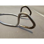 Vintage Ekco 8" (inch) Angled Stainless Steel Tongs - USA