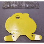 Vintage/1978 Garfield Bicycle Reflector Cereal Box Toy Yellow