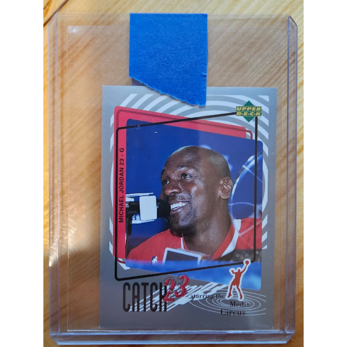 Michael Jordan 1997-1998 Upper Deck Catch 23 Sticker #MJ163 - Bulls - NBA