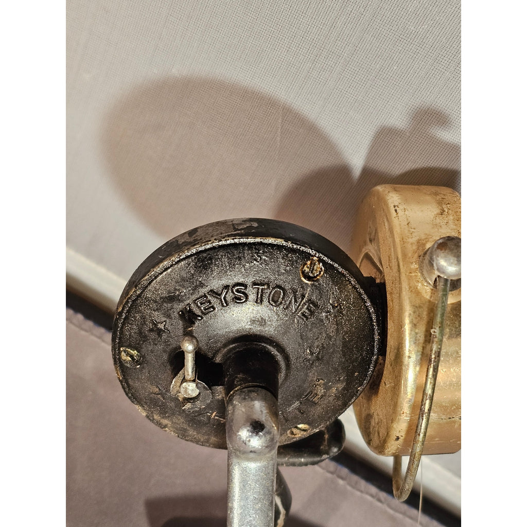 Vintage Keystone Satellite X17 Fishing Reel - Open Faced - Made in Japan