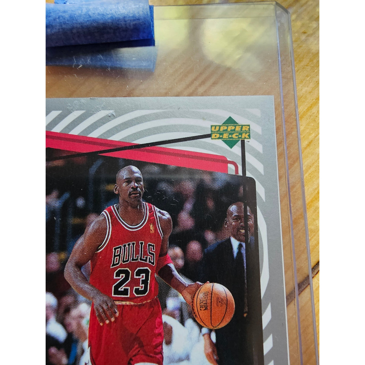 Michael Jordan 1997-1998 Upper Deck Catch 23 Sticker #MJ158 - Bulls - NBA