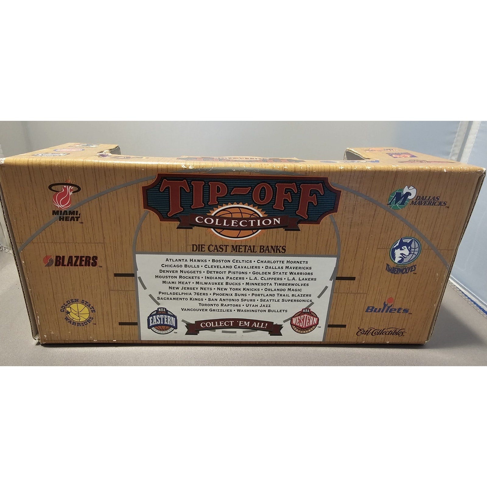 1995 Ertl Collectibles Tip-Off Collection MN Timberwolves Ford Pickup Truck Bank