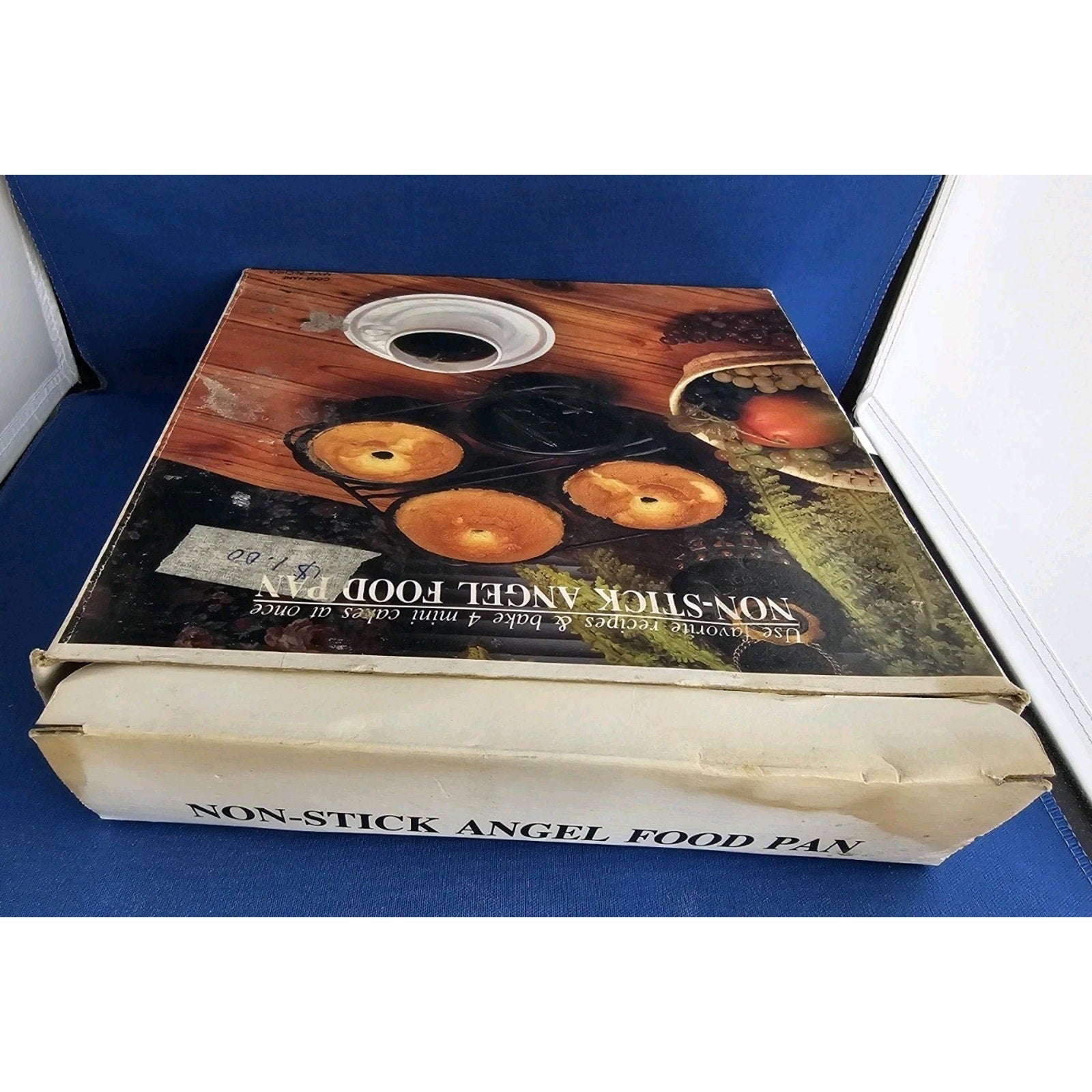 NOS Non-Stick Angel Food Pan Bake Bake 4 Mini Cakes, Code ANF, New