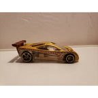 2001 Mattel Hot Wheels HW Prototype 12 Safari Leopard Print Bronze Gold Yellow