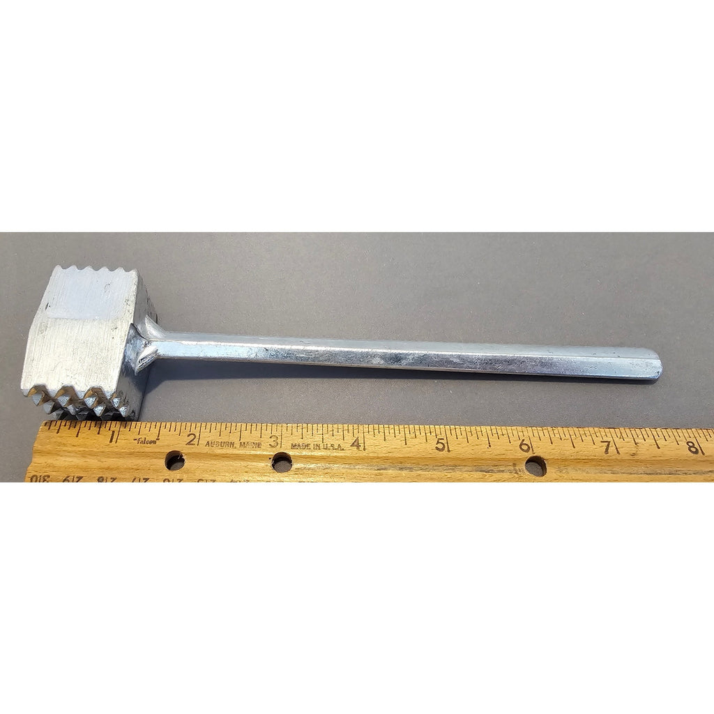 Vintage Ekco 2 - Aluminum 8" Meat Tenderizer - Fine/Coarse Pounder - Taiwan