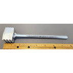 Vintage Ekco 2 - Aluminum 8" Meat Tenderizer - Fine/Coarse Pounder - Taiwan