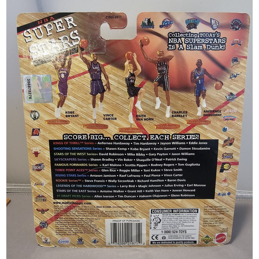 Vintage 1999-2000 Mattel Super Stars 24531 Kevin Garnett Minnesota Timberwolves