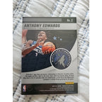 Anthony Edwards 2021-22 Panini Mosaic #2 - Elevate Silver - Timberwolves