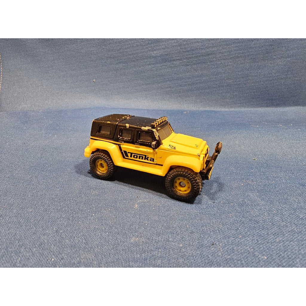 2012 Tonka Funrise #06429 - Yellow/Black SUV 02 Jeep Vehicle - loose