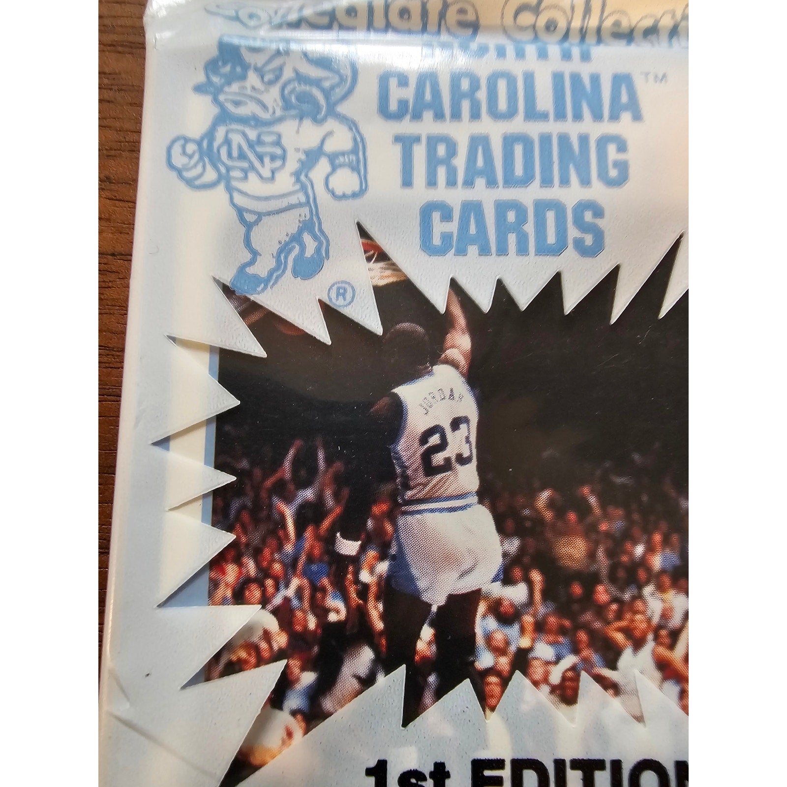 1989 Collegiate Collection - North Carolina - 18-Card Pack w/Michael Jordan #16