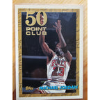 Michael Jordan 1993-1994 Topps #64 50-Point Club - Chicago Bulls - NBA