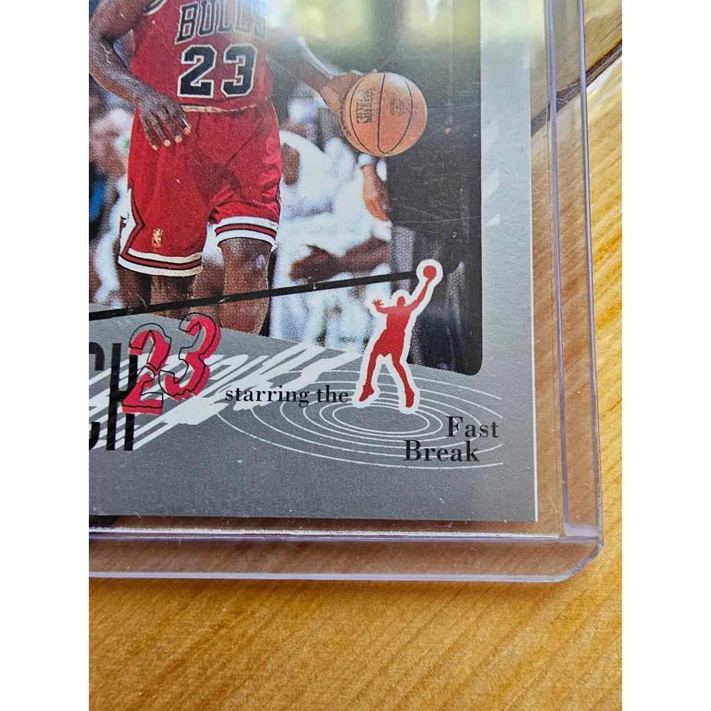 Michael Jordan 1997-1998 Upper Deck Catch 23 Sticker #MJ158 - Bulls - NBA