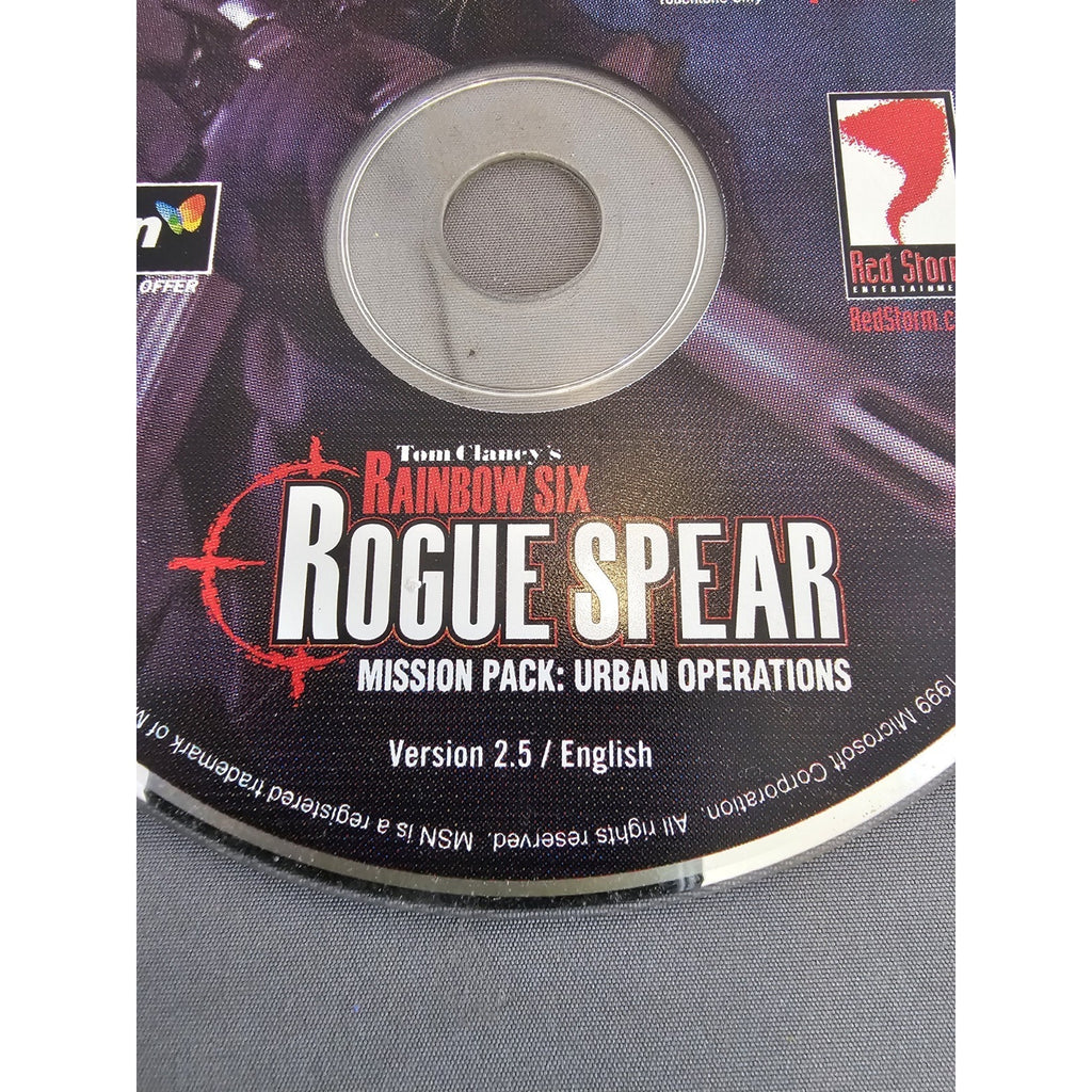 2000 Tom Clancy's Rainbow Six Rogue Spear Mission Pack: Urban Operation V2.5-PC