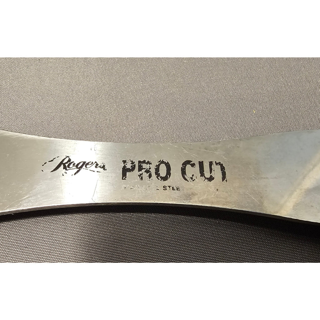 Vintage Rogers Pro Cut 2-Prong Stainless Steel Carving/Serving Fork - 11” Long