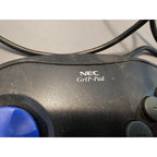 Black Gravis NEC GrlP-Pad - 9-Pin Wired Controller - PC Gamepad - untested