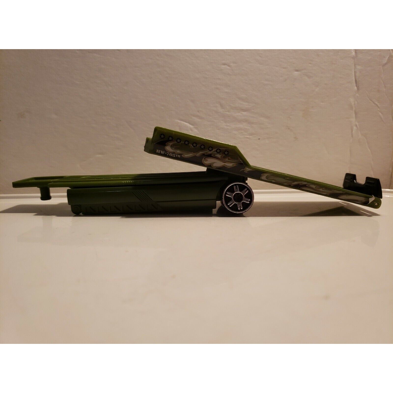 2002 Hot Wheels - HW-705th Military Green Trailer - L3191 1587EA - loose