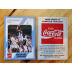 Michael Jordan 1989 Collegiate Collection #18 -Carolina's Finest-error trademark