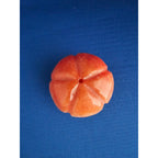 Vintage Alabaster Marble Carved Stone Fruit - Small 2-1/2" tall - Red