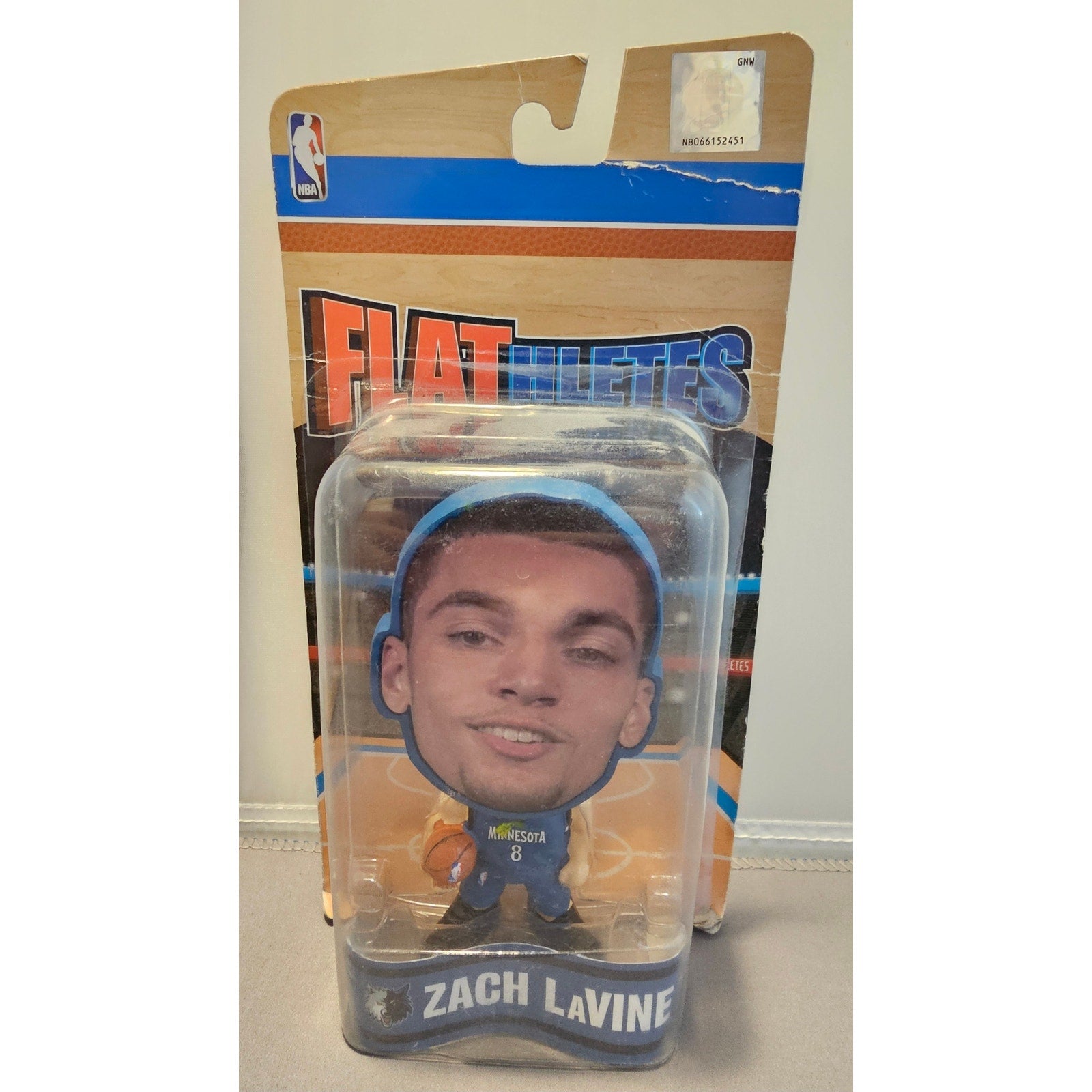 NIB 2016 FLAThletes Forever Collectibles - Zach LaVine - Timberwolves