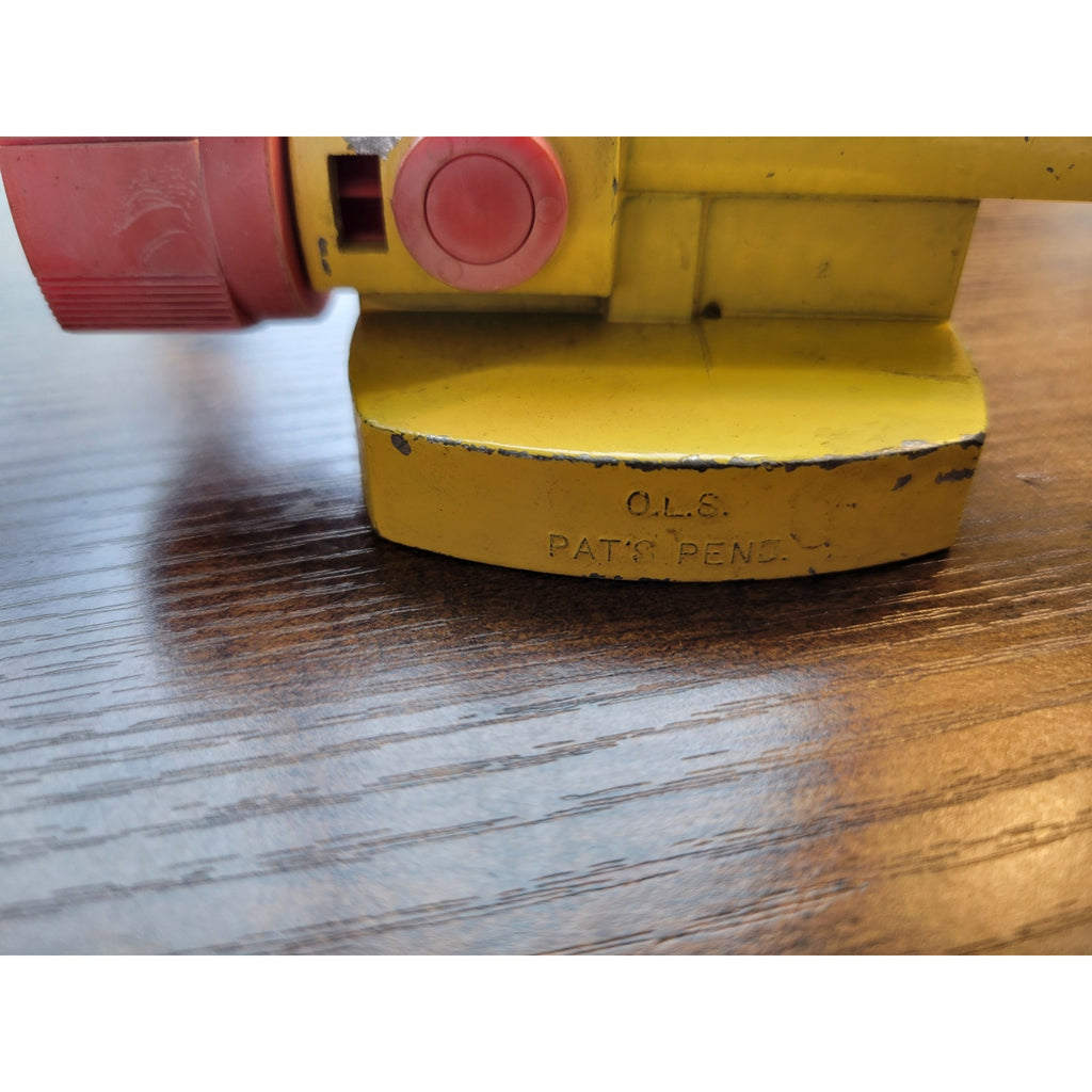 Vintage Yellow Ortho Lawn Fertilizer Sprayer Attachment by Chevron Chemical