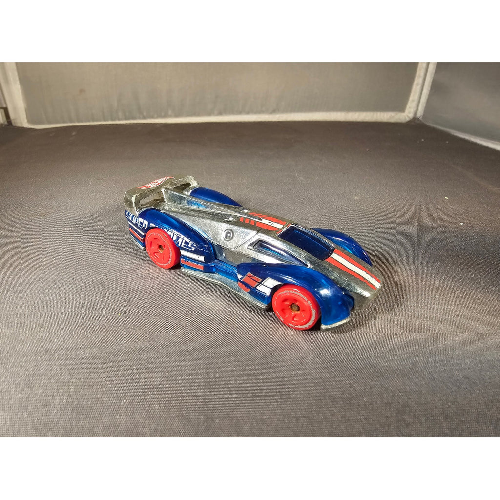 2017 Hot Wheels - Blue/Red Electrack FJV50 Car - loose