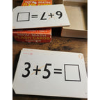 Vintage 1965 Milton Bradley New Math Flash Cards Addition #4591 Grades 2-6